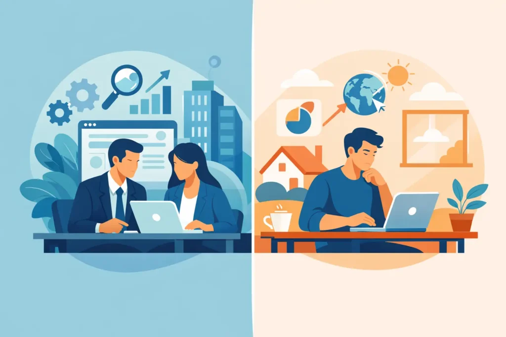 SEO Agency vs Freelance Consultant